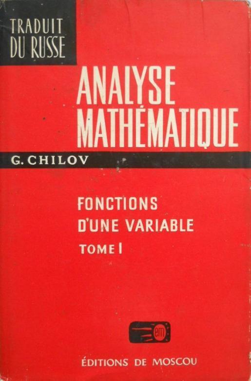 Fonctions d'une variable réelle