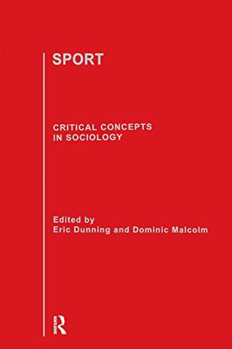 Sport: Critical Concepts in Sociology