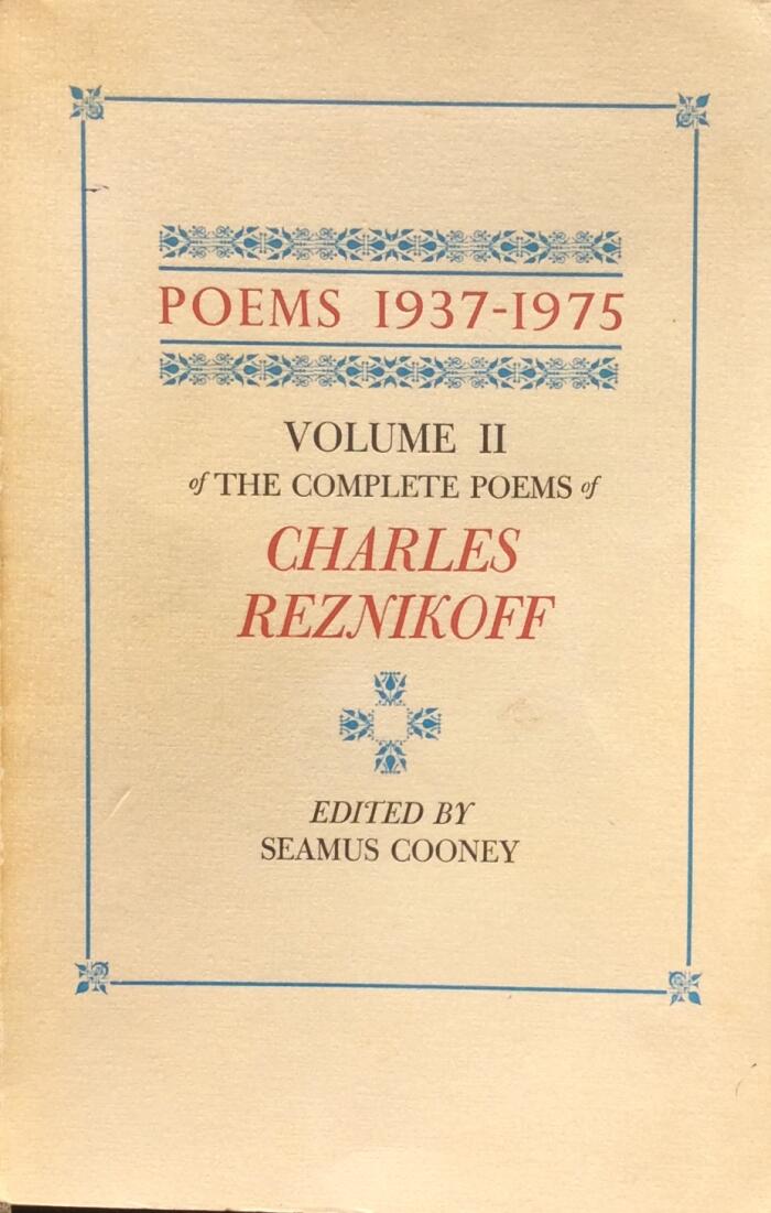 Poems 1937-75: volume 2 of the Complete Poems