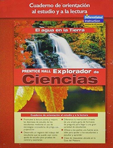 SCIENCE EXPLORER EARTHS WATERS SPANISH GUIDED READING AND STUDY WORKBOOK 2005