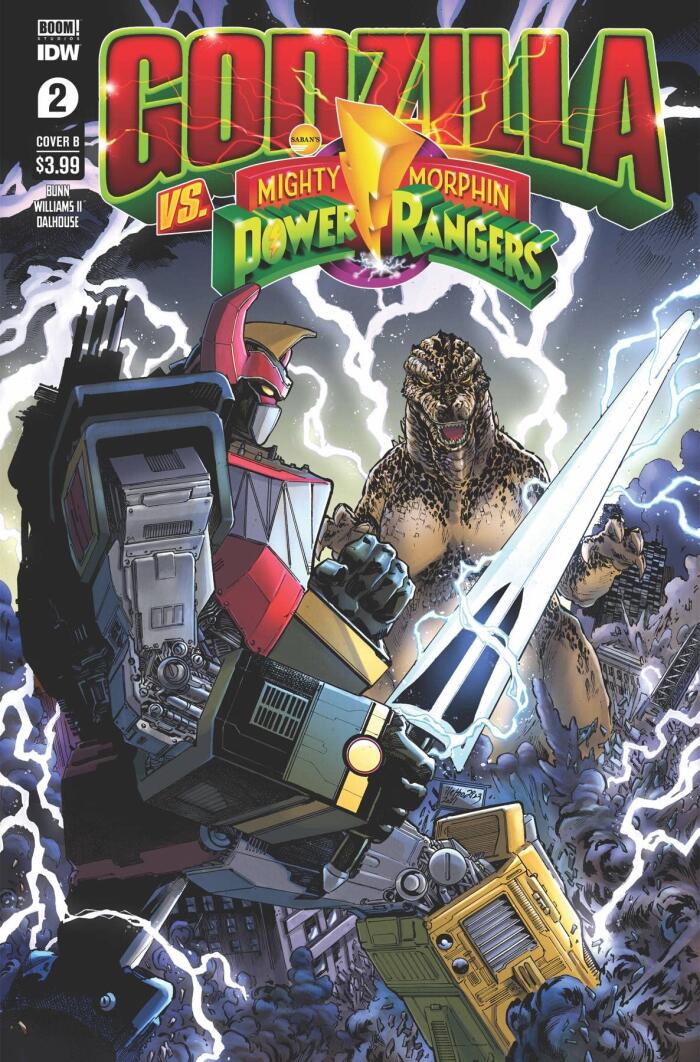 GODZILLA VS MMPR #2 CVR B NETHO DIAZ