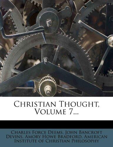 Christian Thought, Volume 7...