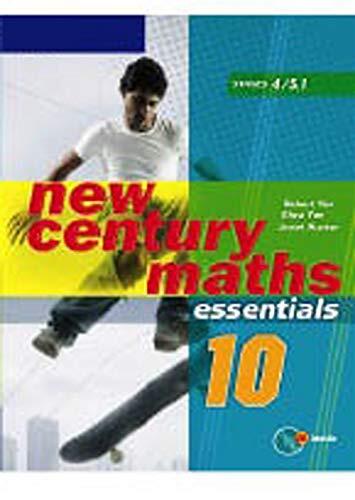 New Century Mathematics: 10 Essentials: Stage 4/5.1