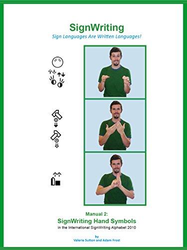 SignWriting Hand Symbols Manual for the International SignWriting Alphabet 2010