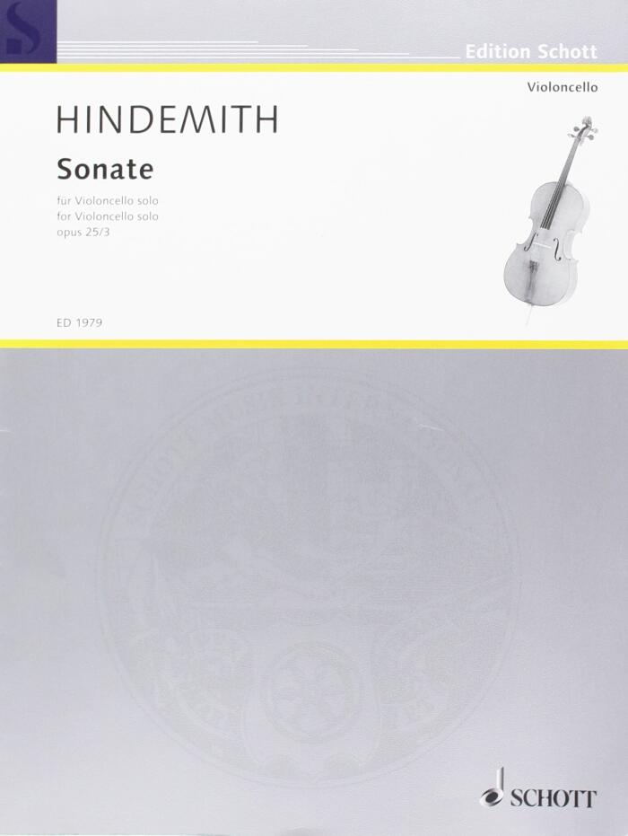 Sonata, Op. 25, No. 3 (1922): For Solo Violoncello
