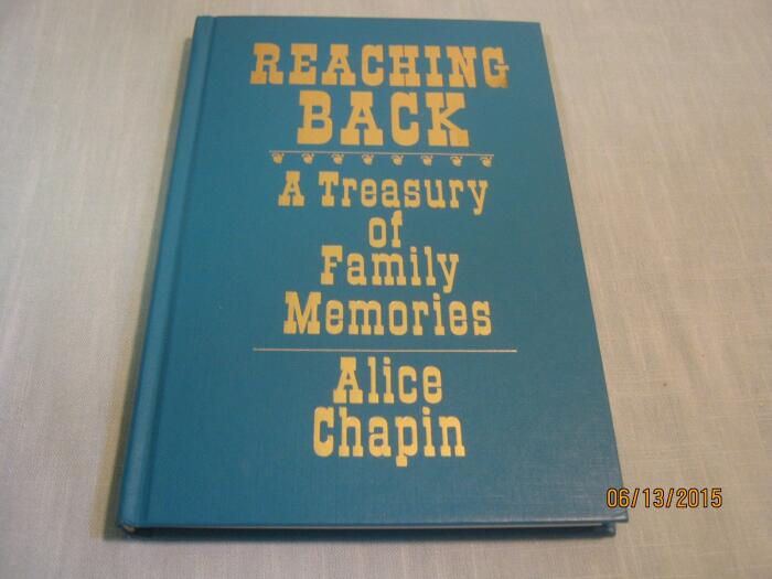 Reaching Back: A Treasury of Family Memories