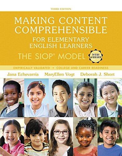 Making Content Comprehensible for Elementary English Learners: The SIOP Model [with eText Access Code]