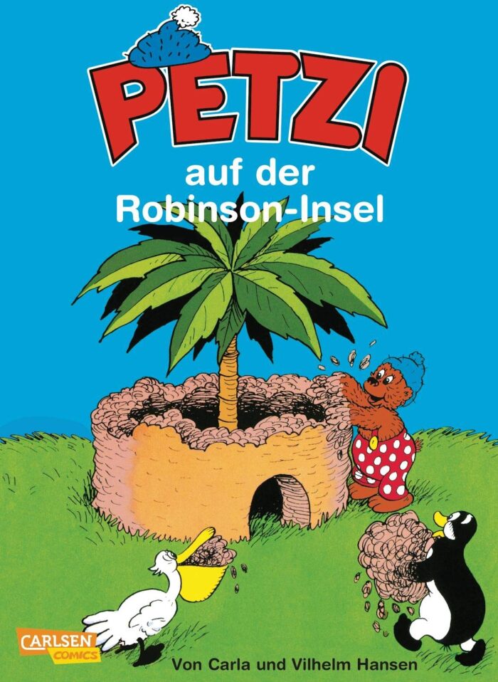 Petzi, Bd.13, Petzi auf der Robinson-Insel