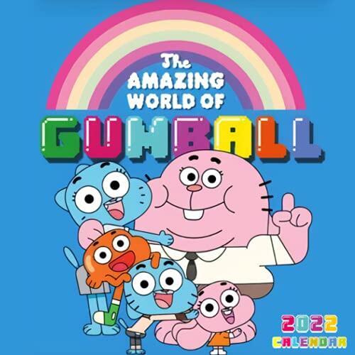 The Amazing World of Gumball Calendar 2022: CARTOON OFFICIAL Calendar 2022-2023 ,Calendar Planner 2022-2023 with High Quality Images