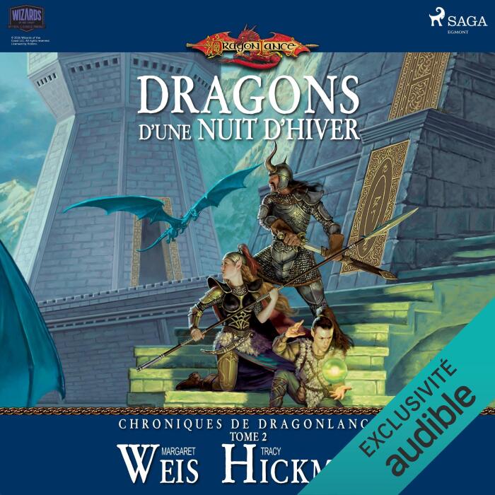 Dragons d'une nuit d'hiver: Chroniques de Dragonlance, Tome 2