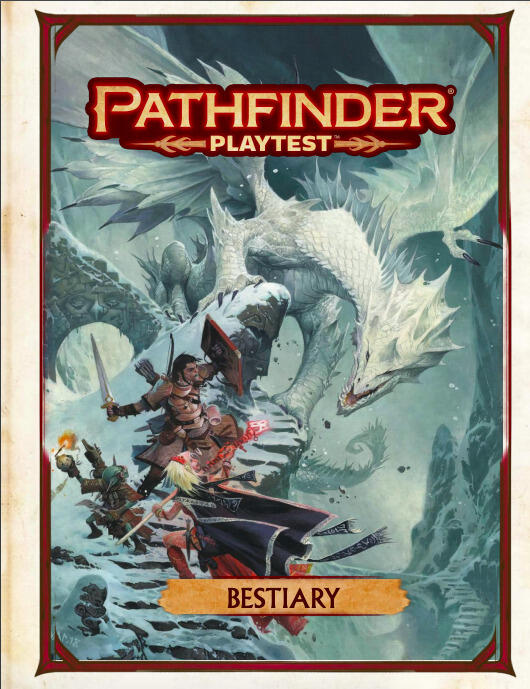 Pathfinder Playtest Bestiary