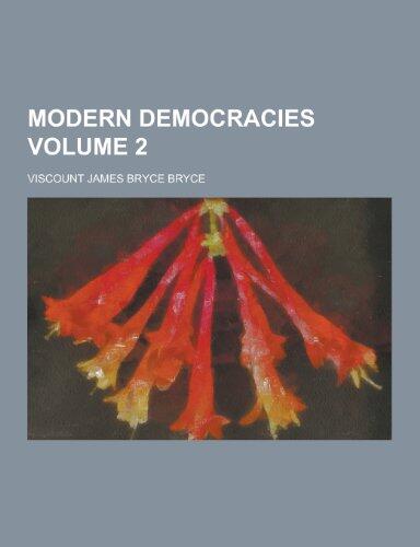 Modern Democracies Volume 2