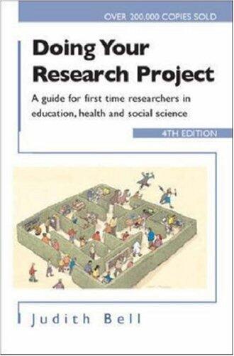 Doing Your Research Project 4/e