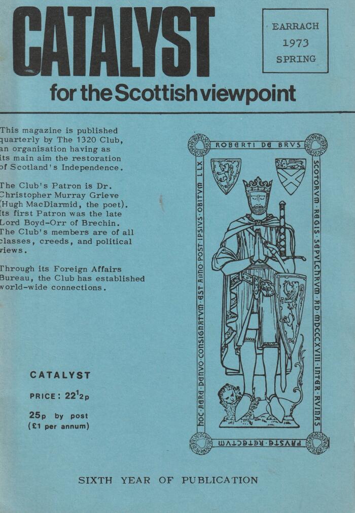 Catalyst, Earragh (Spring 1973)