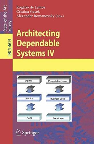 Architecting Dependable Systems IV (Lecture Notes in Computer Science
