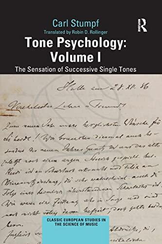 Tone Psychology (Volume I)