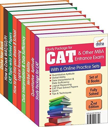 Study Package for CAT & other MBA Entrance Exams with 6 Online Practice Sets