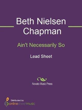 Ain't Necessarily So Sheet Music