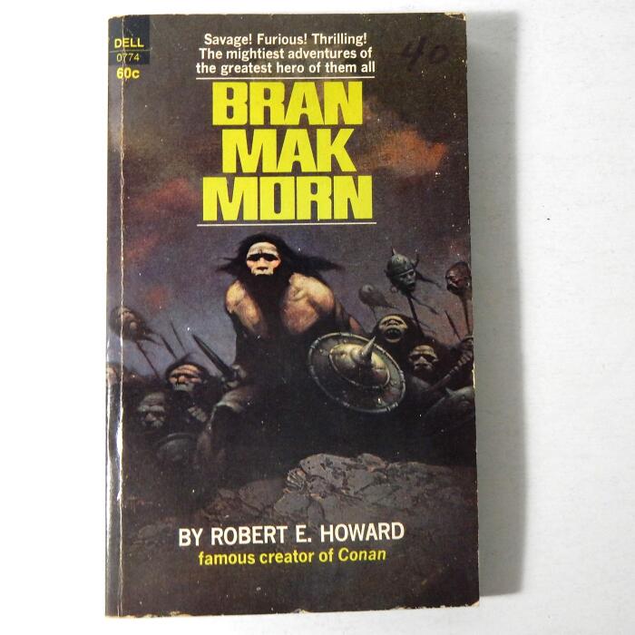 Bran Mak Morn 1ST Edition Dell 0774 Frazetta Art