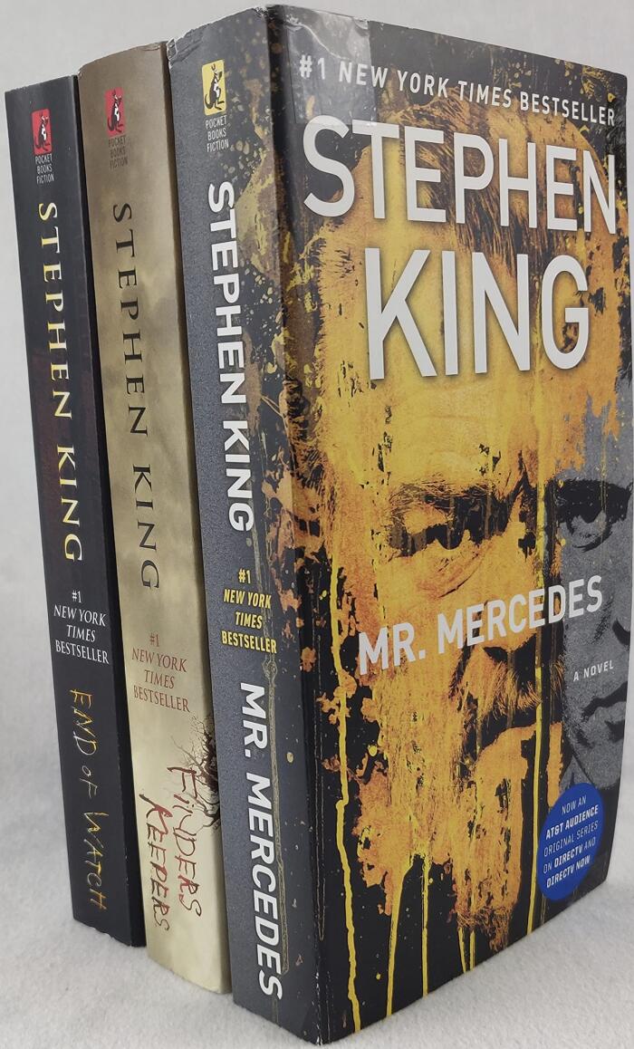 The Bill Hodges Trilogy Complete Set: Mr. Mercedes, Finders Keepers, and End of Watch by Stephen King [Mass Market Paperback] Stephen King; 9781501142062 and 1501142062