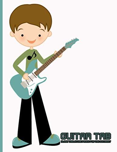 Guitar Tab - blank tablature pages for the guitarist: Sectioned contents area & 100 sheets for your music! (Rock, country, blues, jazz, metal, swing?) ... notebook for all young aspiring musicians!