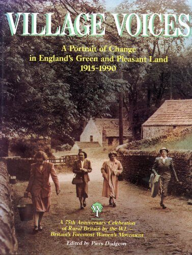 Village Voices a Portrait of Change In E