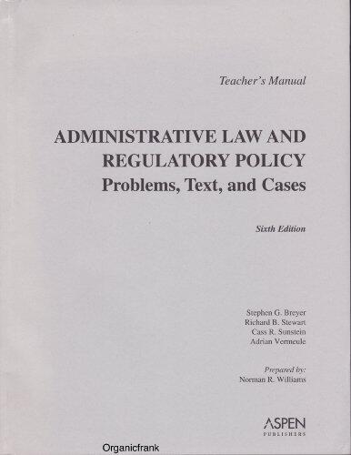 TM: Administrative Law and Regulatory Policy (6e)