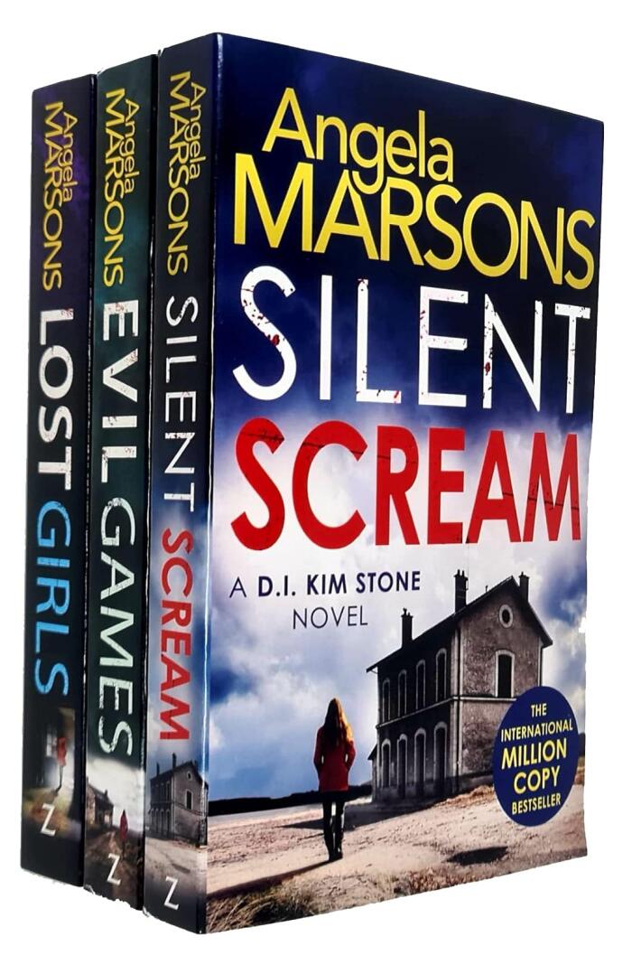 Detective Kim Stone Series 1-3 Books Set: Silent Scream, Evil Games, Lost Girls