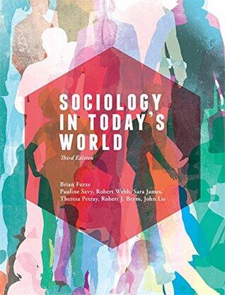 Sociology in Today's World with Online Study Tools 12 months