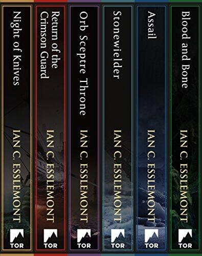 The Malazan Empire Series: (Night of Knives, Return of the Crimson Guard, Stonewielder, Orb Sceptre Throne, Blood and Bone, Assail)