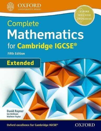 Complete Mathematics for Cambridge IGCSE® Student Book: Extended