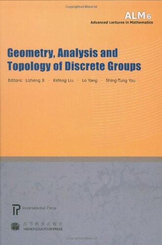 Geometry, Analysis and Topology of Discrete Groups