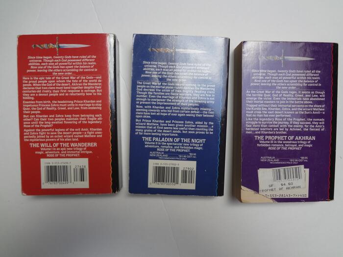 Rose of the Prophet Trilogy (3 books)