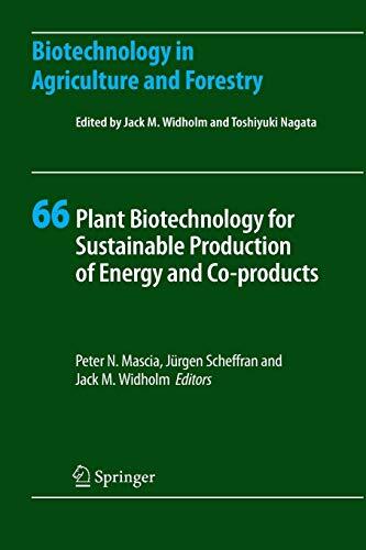 Plant Biotechnology for Sustainable Production of Energy and Co-Products