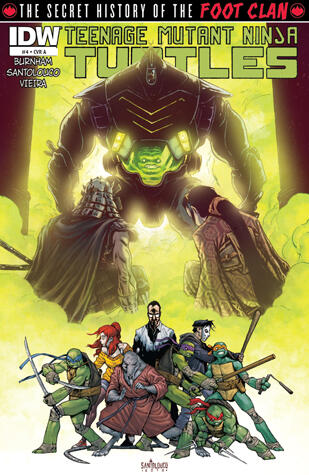 Teenage Mutant Ninja Turtles: Secret History of the Foot Clan #4