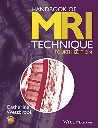 Handbook of MRI Technique:
