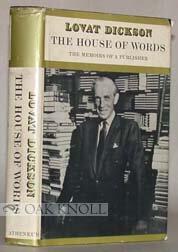 The House of Words: The Memoirs of a Publisher