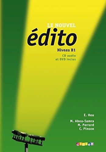 Le nouvel Edito B1 - Livre + CD + DVD