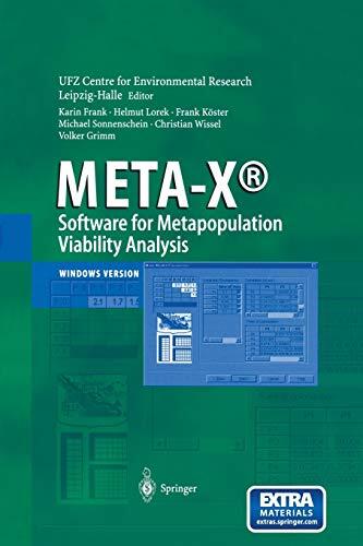 Meta-X® Software for Metapopulation Viability Analysis