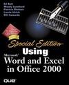 Using Microsoft Word and Excel 2000