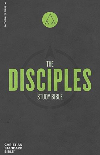 CSB Disciple's Study Bible: Black Letter, Reading Plan, Robby Gallaty, Study Notes and Commentary, Ribbon Marker, Sewn Binding, Easy-To-Read Bible Serif Type