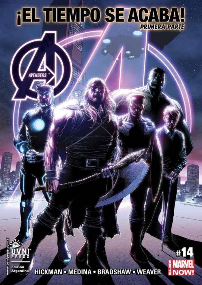 Avengers tomo 14: ¡El tiempo se acaba! Primera parte