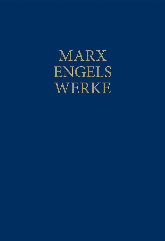 Marx-Engels-Werke Band 1 bis 44