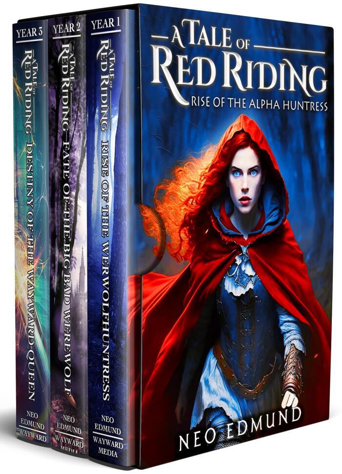 The Red Riding Alpha Huntress Trilogy