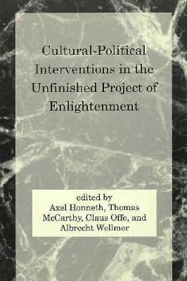 Cultural-Political Interventions in the Unfinished Project of Enlightenment