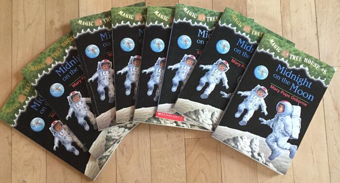 Midnight on the Moon Magic Treehouse Book 8 Copies Book Group Set