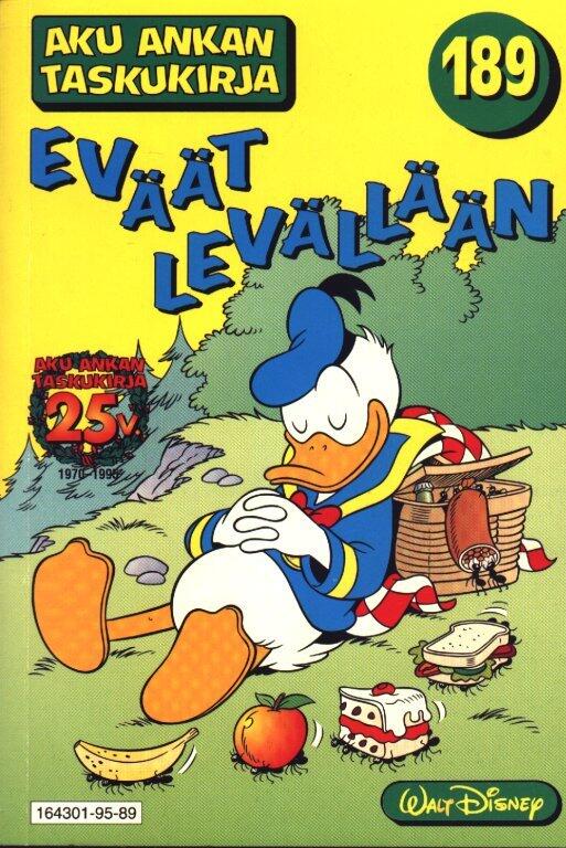 Eväät levällään