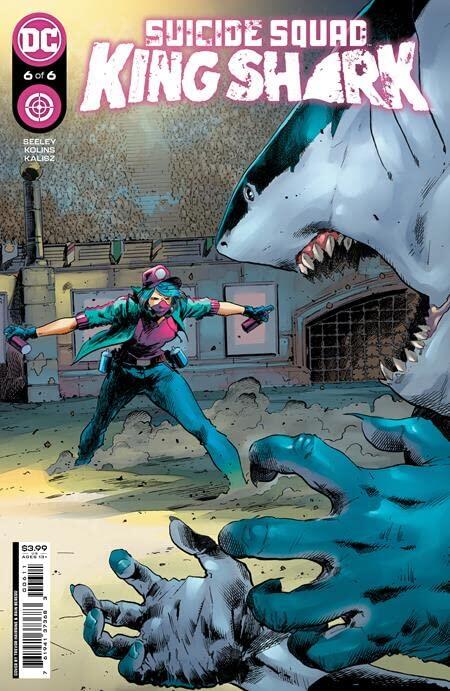 SUICIDE SQUAD KING SHARK #6 FINAL ISSUE CVR A TREVOR HAIRSINE
