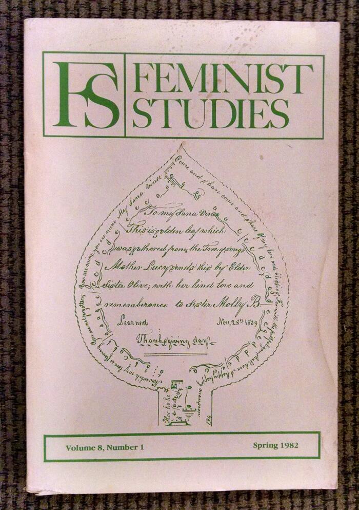 Feminist Studies Volume 8, Number 1 Spring 1982