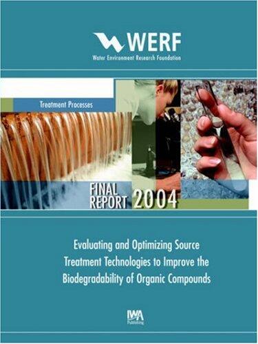 Evaluating and Optimizing Source Treatment Technologies to Improve the Biodegradability of Organic Compounds: Werf Report Project 99-WWF-5
